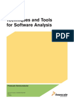 Techniques and Tools For Software Analysis: Freescale Semiconductor