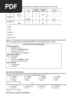 A Day in The Countryside Morning Program:: Section B. Phonetics