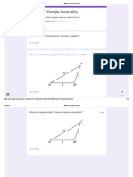 Mastery Triangle Inequality