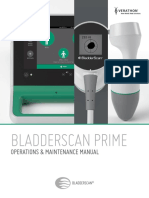 Bladderscan Prime: Operations & Maintenance Manual