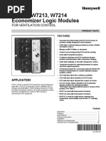 W7212 Honeywell Economiser