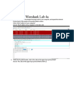 Wireshark Lab 4a