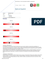 Felder & Silverman - Index of Learning Style en Español, Con Interpretación