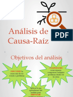 Analisis de Causa Raiz Presentacion