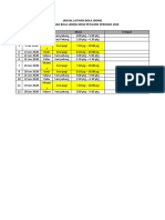 Jadual Latihan Bola Jaring 2020