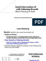 Materi Pemaparan Pendekatan Praktis Tata Laksana Growth Faltering - Dr. Dr. Aidah Juliaty A. Baso, Sp.a (K), SPGK