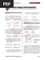 Plant Design and Economics: P S N P S M P S N