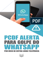 PCDF Alerta para Golpe Do Whatsapp Por Outra Linha Telefonica