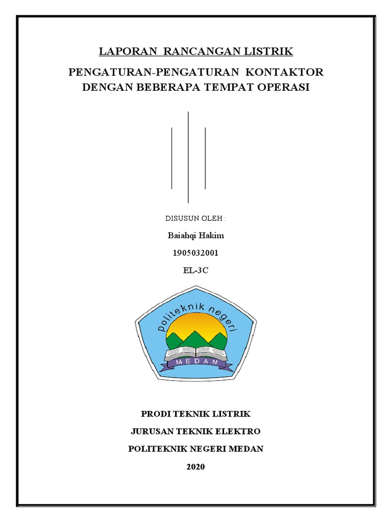 Cover Laporan Polmed | PDF