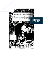 Género, Espacio y Poder para Una Crítica de Las Ciencias Políticas by Vianello, Mino Caramazza, Elena Cruz, Jacqueline