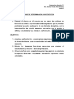 Componente de Formacion Propedeutica