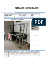 Carta de Lubricacion