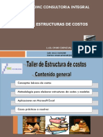 Clase Estructura de Costos