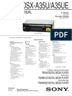 Service Manual: Fm/Am Digital Media Player FM/MW/LW Digital Media Player FM/MW/SW Digital Media Player