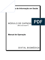 Manual do módulo de Capnografia (microstream)