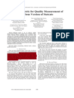 Halstead Metric For Quality Measurement of Various Version of Statcato