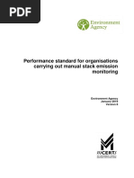 Performance Standard For Organisations Carrying Out Manual Stack Emission Monitoring