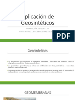 Presentación_Aplicación de Geosintéticos_CLASE