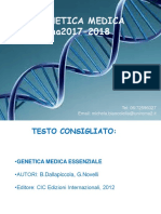 Genetica Medica 2017-2018 1