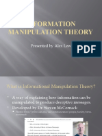 Information Manipulation Theory
