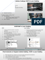 Tungsten Carbide Coatings - HVOF Vs Laser Cladding FINAL SUBMISSION