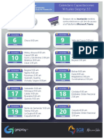 Calendario Capacitaciones Gesproy 3 - 0