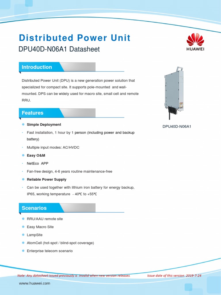 POWER - UNIT - Distributed Blade Power (DPU40D-N06A1) | PDF ...