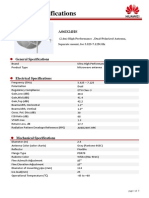 High Performance Dual-Polarized Microwave Antenna