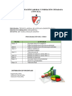 Programación Estadística