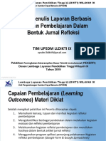 UPSDM2019-PEKERTI - Teknik Menulis Laporan Berbasis Kegiatan Pembelajaran Dalam Bentuk Jurnal