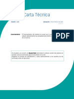 Carta TecnicaProduccion V400