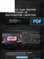 Propuesta Plan Maestro y Estrategias de Distribución Logística