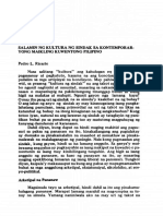 Salaminng Kulturang Sindaksa Kontemporaryong Maikling Kuwento Pilipino