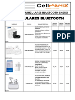 Catalogo de Auriculares Bluetooth 26 de Enero