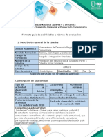 Guía de Ruta y Avance de Ruta Para La Realimentación - Fase 2 - Comunidades Solidarias