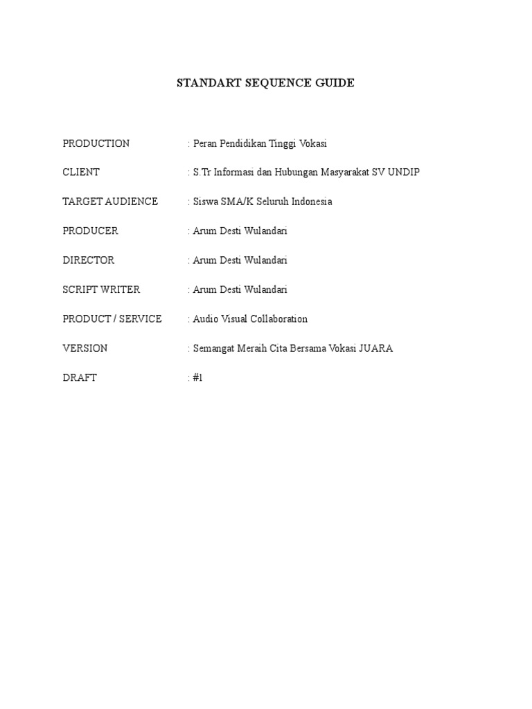 Panduan Standar Pendidikan Vokasi | PDF | Seni