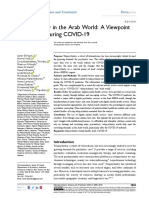 Telepsychiatry in The Arab World: A Viewpoint Before and During COVID-19