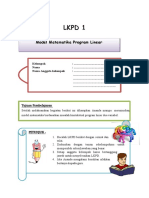 LKPD 1 Program Linear