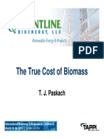 True Cost of Biomass