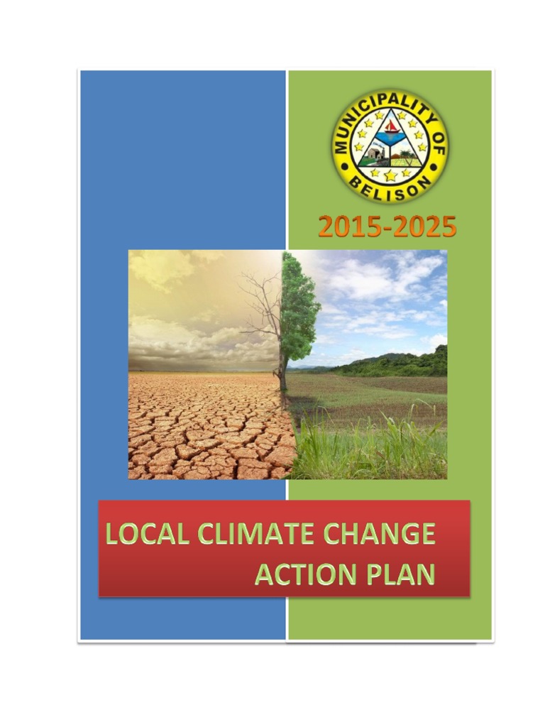 Local Climate Change Action Plan Pdf Climate Resilience Tsunami