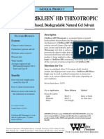 Citrikleen HD Thixotropic: Water-Based, Biodegradable Natural Gel Solvent