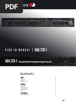 ADA STD-1 Stereo Tapped Delay Manual