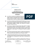 Codificado - Acuerdo No. 2015-133 - Estatuto Organico de Gestion Por Procesos Senescyt