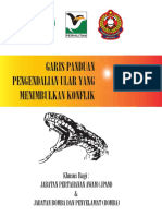 Garis Panduan Pengendalian Ular Yang Menimbulkan Konflik