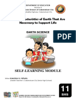 SLM Module 1 Characteristics of Earth