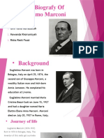 The Biografy of Guglielmo Marconi