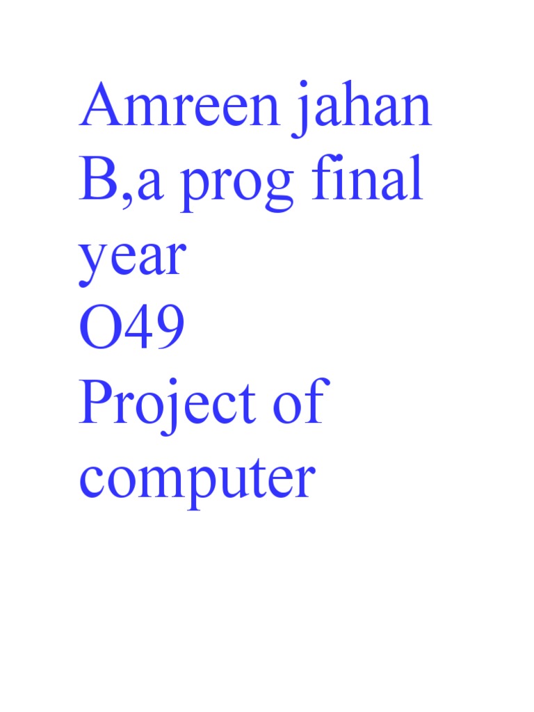Amreen Jahan | PDF