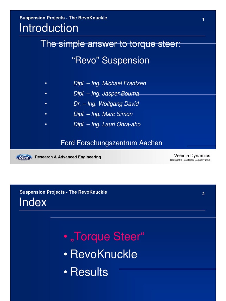 The Simple Answer To Torque Steer: 