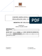 Memoria de Calculo Linea 110 KV - MMSA