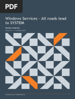 Windows Services - All Roads Lead To System: Kostas Lintovois